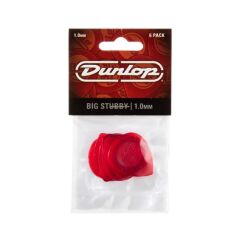 Jim Dunlop 475P1.0 Big Stubby 6'lı Paket Pena (1.00 mm)
