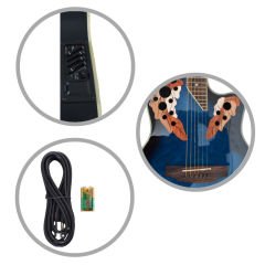 GİTAR ELEKTRO AKUSTİK EXTREME (XAF80EQ4BLS)