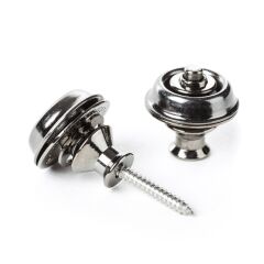 Jim Dunlop SLS1036BN Straplok Dual Design Black Nickel Askı Kilidi