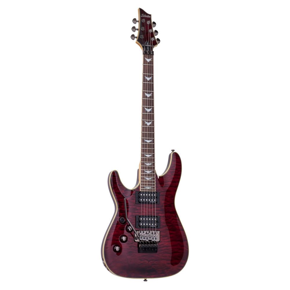 Schecter Omen Extreme-FR Solak Elektro Gitar (Black Cherry)
