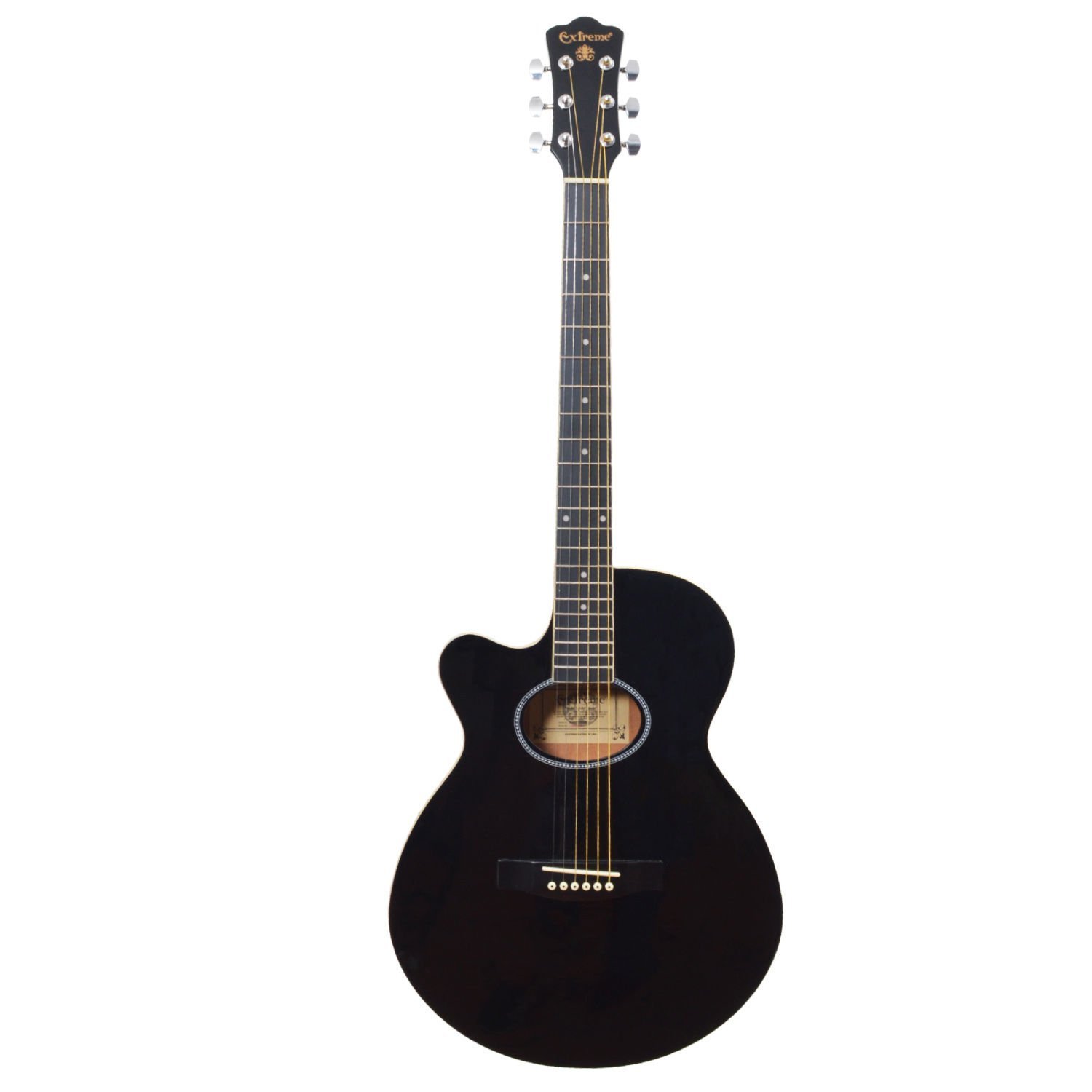 GİTAR AKUSTİK EXTREME SOLAK SAHNE GİTARI (XACLH45EQ4BK)