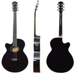 GİTAR AKUSTİK EXTREME SOLAK SAHNE GİTARI (XACLH45EQ4BK)