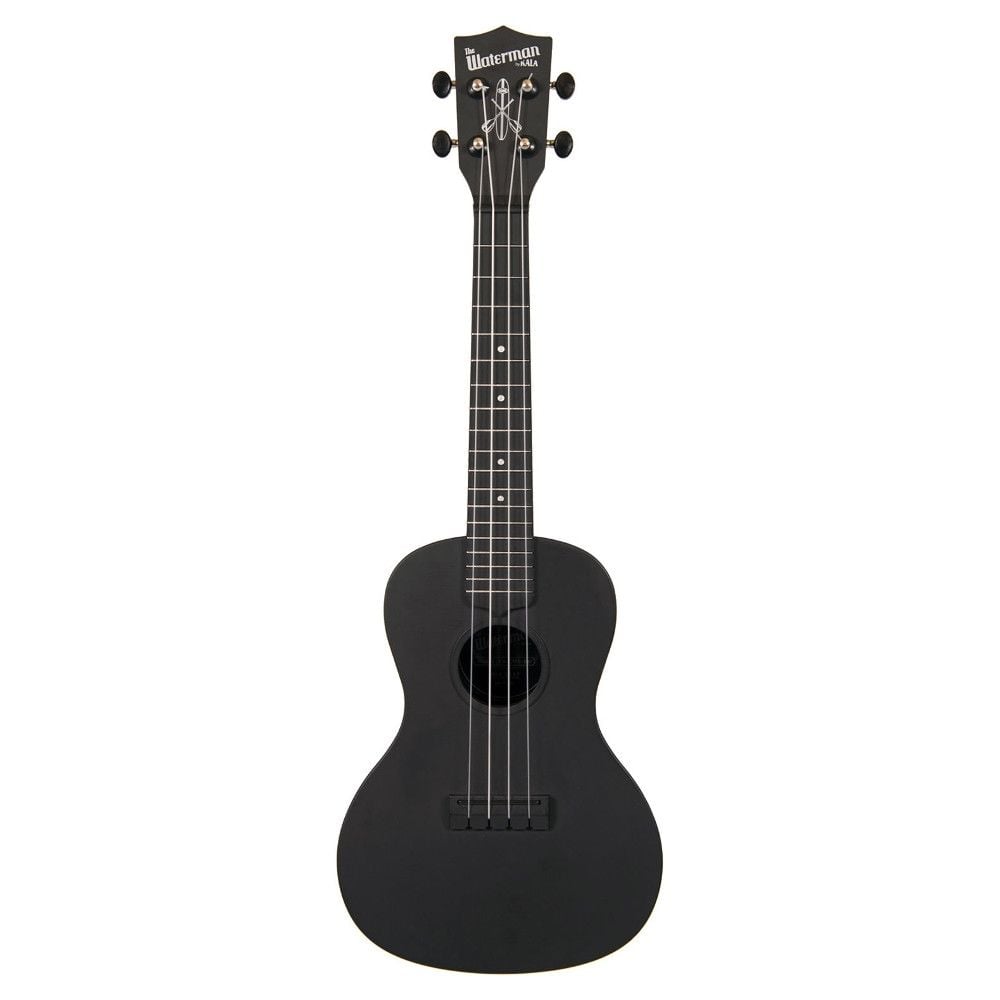 Kala KA-CWB-BK Waterman Concert Ukulele (Mat Siyah)