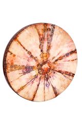 Piarro Desenli Deri Bendir  46 cm