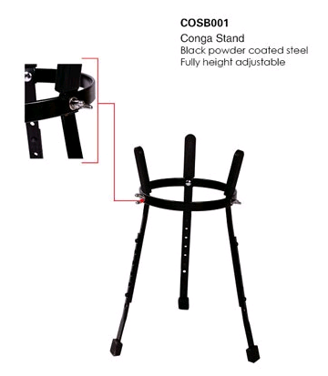 Cox COSB001-10 Conga Standı (10'')