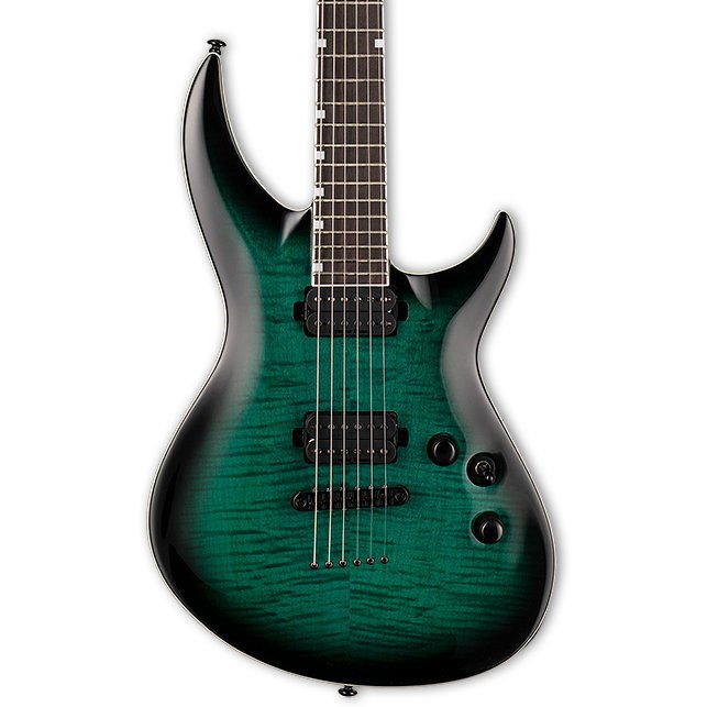 ESP LTD H3-1000 Black Turquoise Burst Elektro Gitar