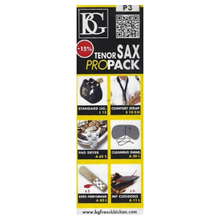 BG BGP3 Tenor Saksafon Pro Paket