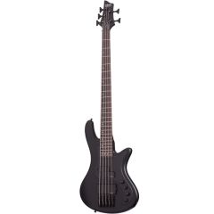 Schecter Stiletto Stealth-5 Bas Gitar (Satin Black)
