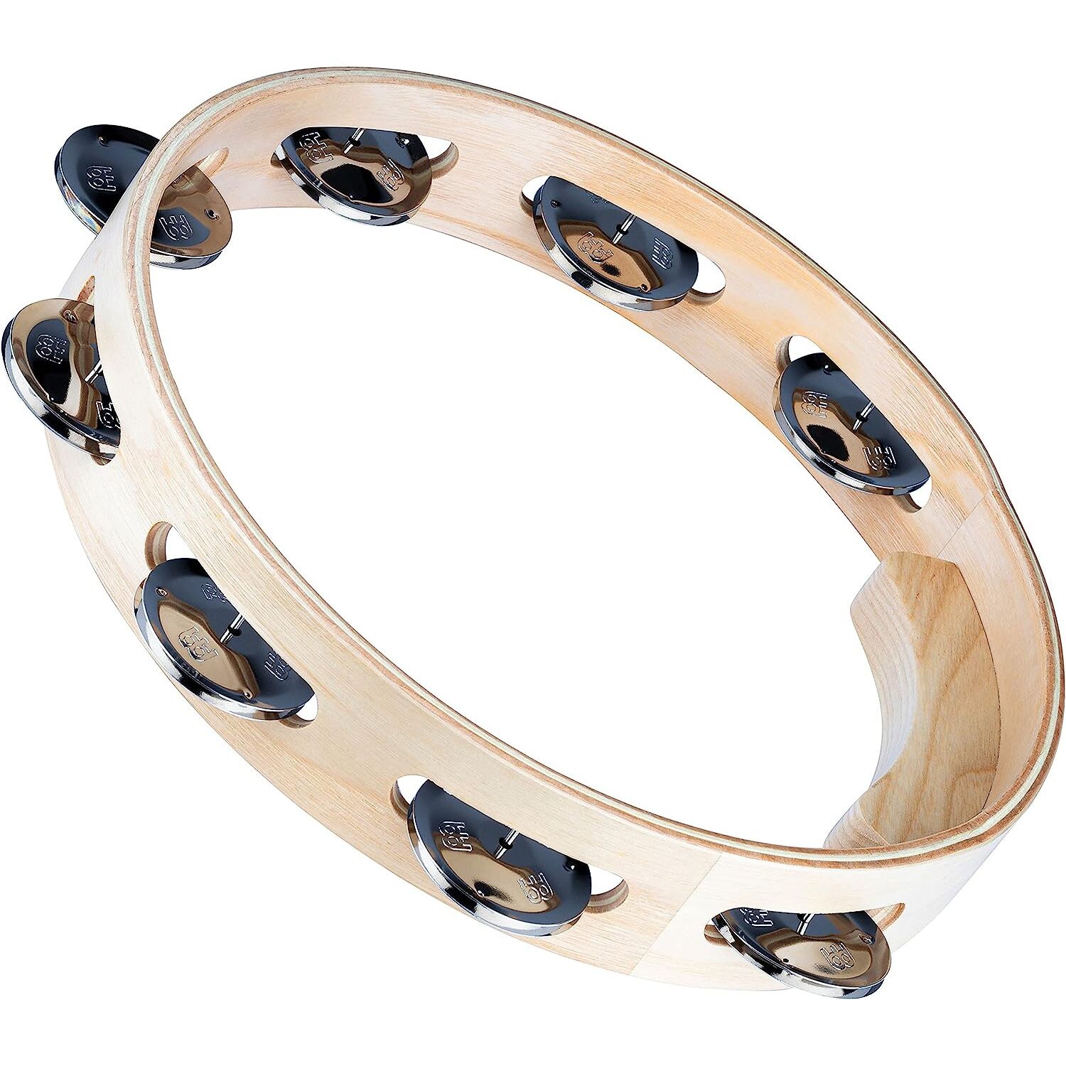 Meinl AE-ATA1S Ash Shell Steel Jingle 1-row 10'' Artisan Tamburin