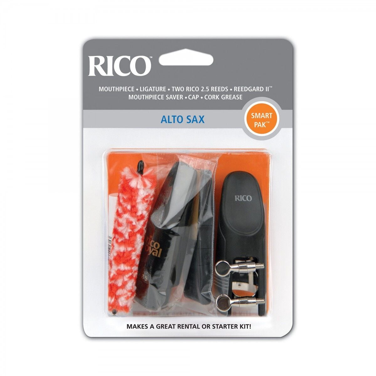 D'Addario Woodwinds Rico Alto Saksafon Aksesuar Paketi