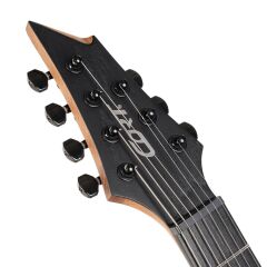 CORT KX707 EVERTUNE OPBKW ELEKTRO GİTAR, 7 TELLİ, OPEN PORE BLACK, ÇANTALI