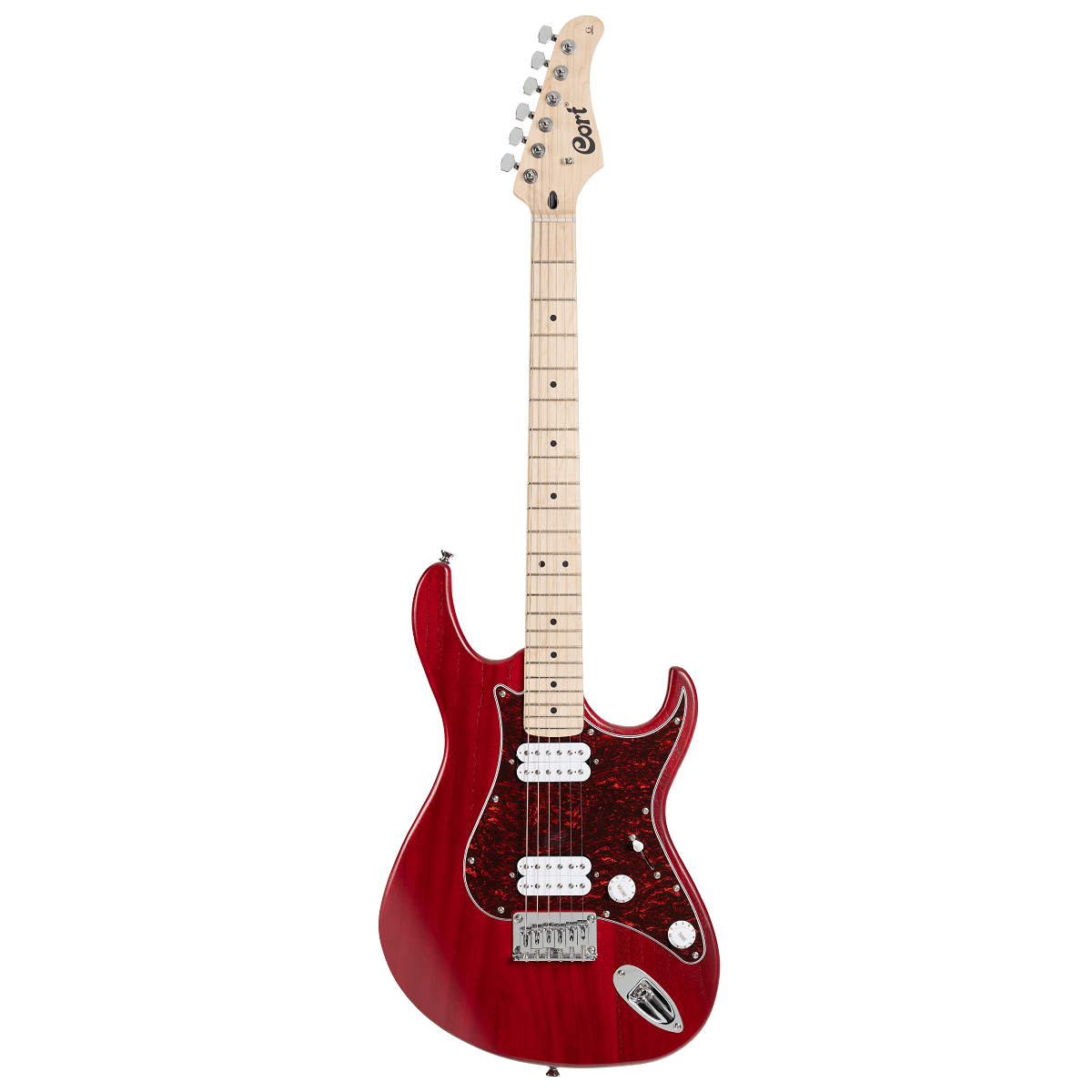 CORT G100HHOPBC ELEKTRO GİTAR, OPEN PORE BLACK CHERRY