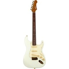 Jet JS-380 OW G SSS Elektro Gitar (White)