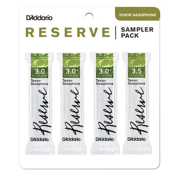 D'Addario Woodwinds Reserve Tenor Saksafon Kamışı - Sampler Pack 3,0/3,5