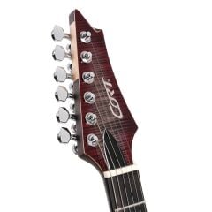 CORT X700 DUALITY II LVB ELEKTRO GİTAR, LAVA BURST, ÇANTALI