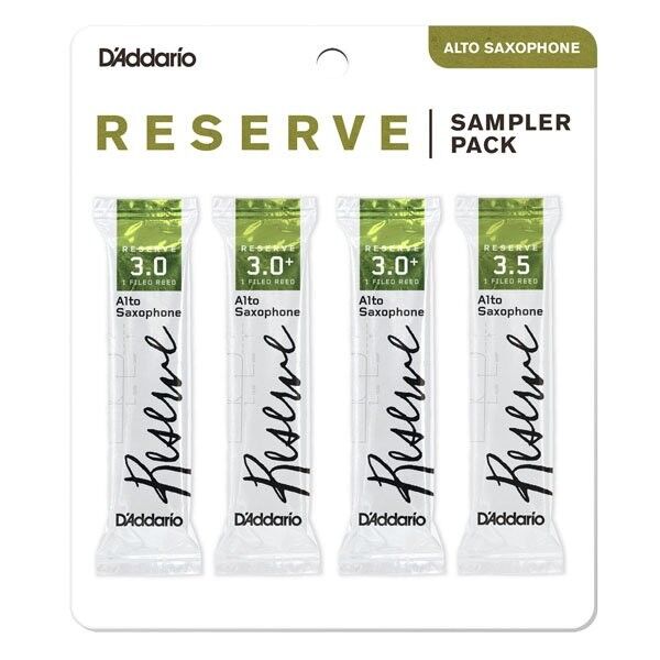 D'Addario Woodwinds Reserve Alto Saksafon Kamışı - Sampler Pack 3,0/3,5