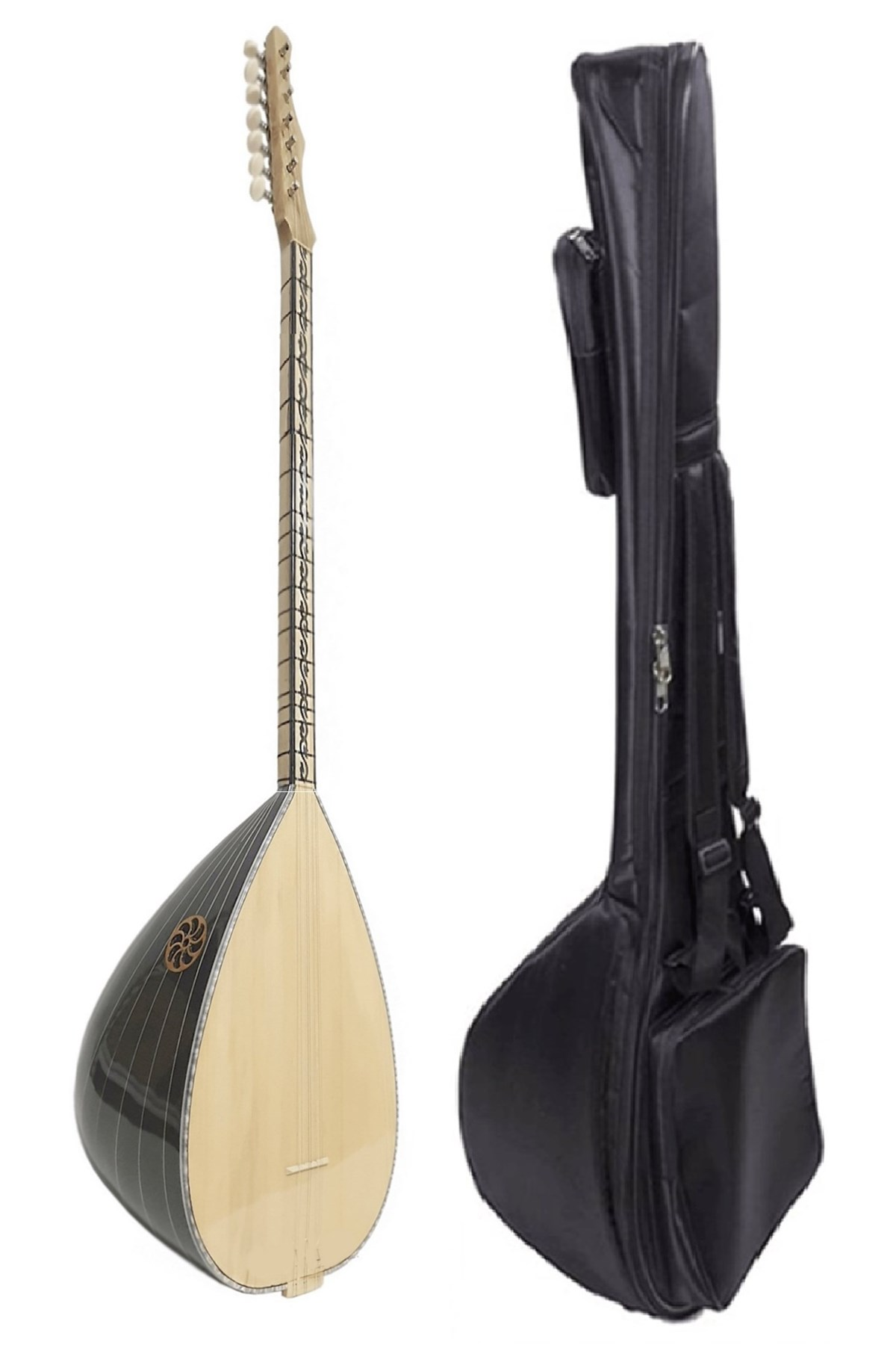 Piarro Uzun Sap Profosyonel Dut Ağacı Bağlama  ( Çanta Hediyeli )