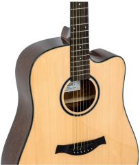 Valler VA530C Cutaway Akustik Gitar Parlak Cilalı