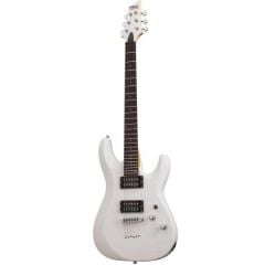 Schecter C-6 Deluxe Elektro Gitar (Satin White)