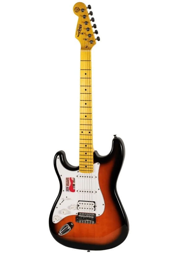 New Orleans NHS9720 LH SB HSS Solak Elektro Gitar