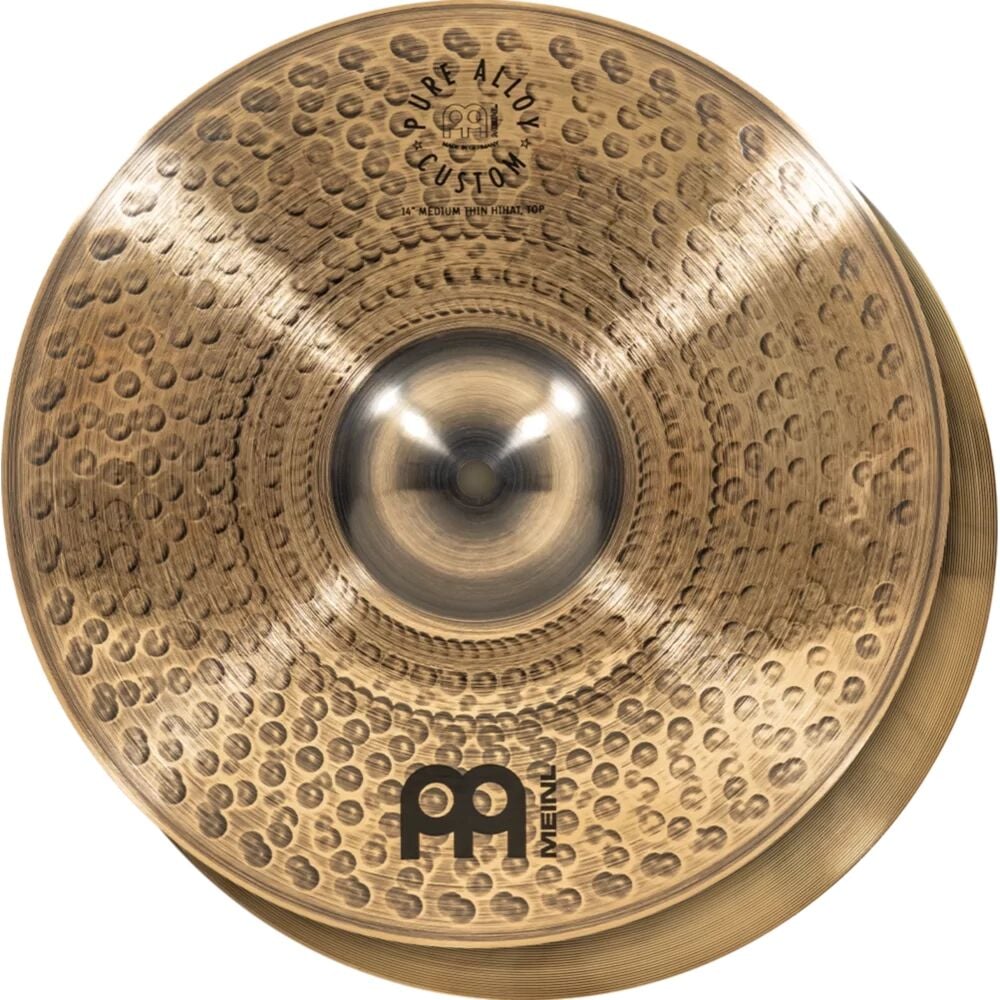 Meinl PAC14MTH 14'' Pure Alloy Custom MT Meinl Hihat Zil (Çift)