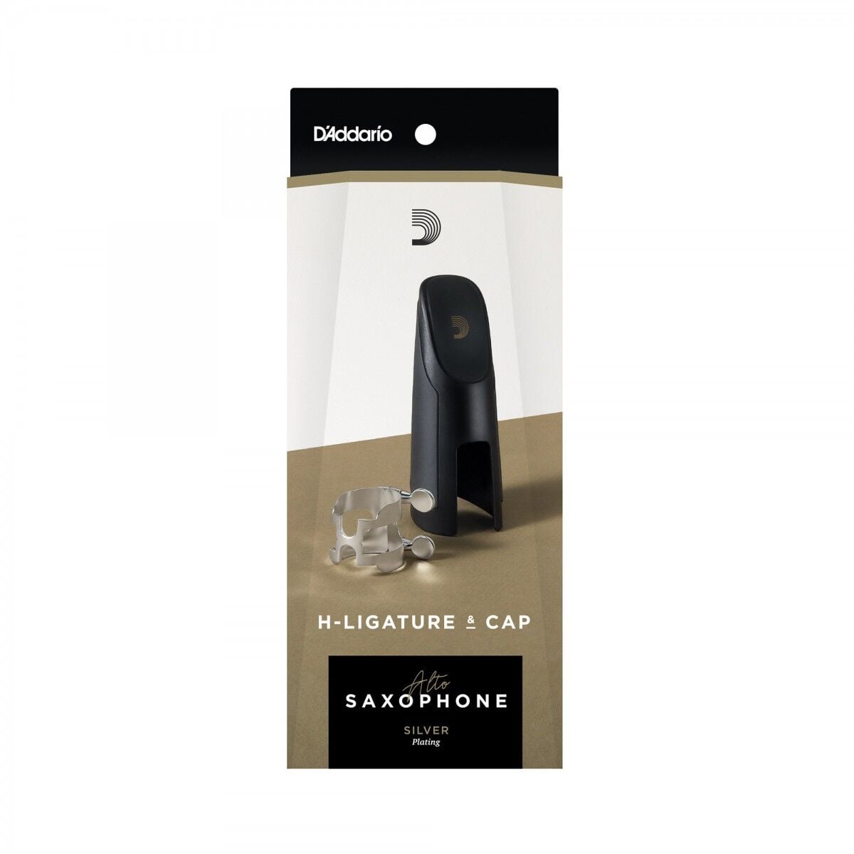 Daddario Woodwinds H-Silver Alto Saksafon Bek Bilezik ve Kapak Seti