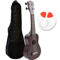 Ukulele Seti Kılıf+Pena+Takım Tel Hediye