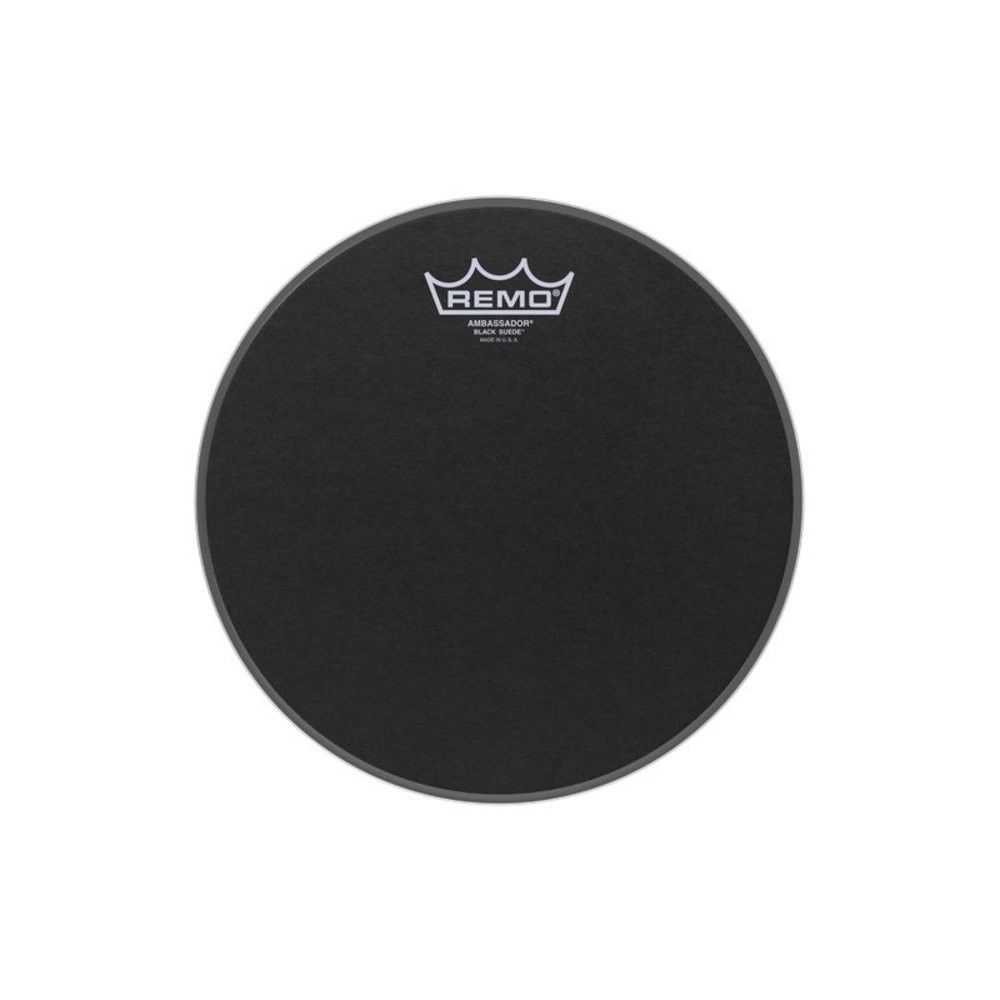 REMO AMBASSADOR® BLACK SUEDE 10 inç Davul Derisi