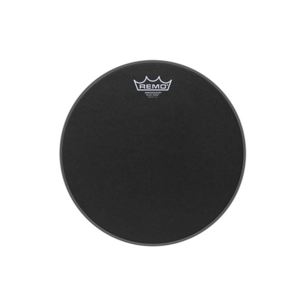 REMO AMBASSADOR® BLACK SUEDE 12 inç Davul Derisi