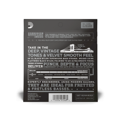 DADDARIO ETB92 BASS GİTAR TEL SETİ, 5 TELLİ, 50-105, XL NYLON TAPEWOUND, MEDIUM