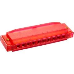 Hohner M5254 Translucent Red Harp (Do Majör)