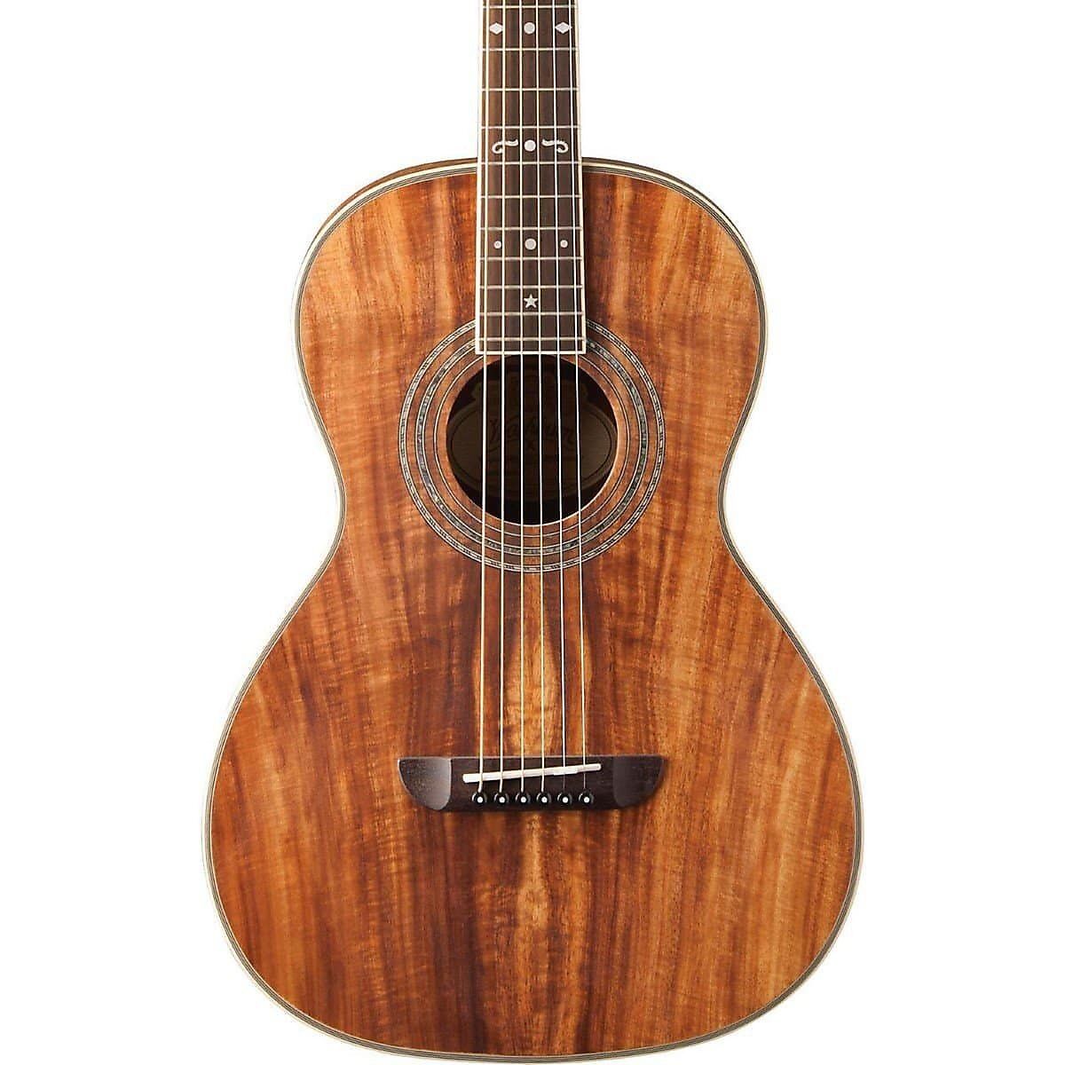 Washburn WP55NS Parlor P55 Koa Akustik Gitar