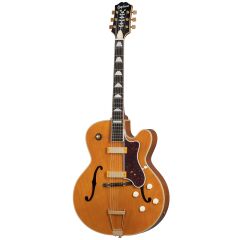Epiphone 150th Anniversary Zephyr Deluxe Regent Hollow Body Elektro Gitar (Aged Antique Natural)