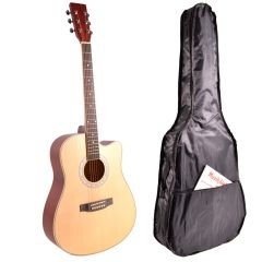 Akustik Gitar Seti (Kılıf Hediyeli) Manuel Raymond MRA415N