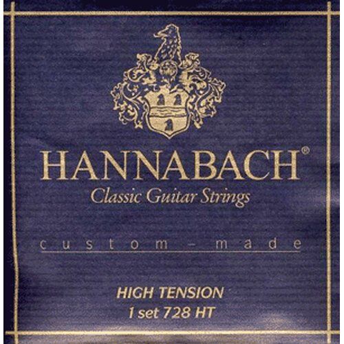 Hannabach 7288HT Custom Made High Tension Klasik Gitar Teli (3'lü Treble Set