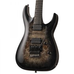 LTD H-1001 Black Natural Burst Elektro Gitar