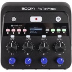 Zoom PodTrak P4next Taşınabilir Multitrack Podcast Kayıt Cihazı