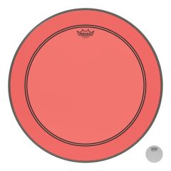 REMO P3-1322-CT-RD POWERSTROKE® P3 22 inç Kırmızı Bas Davul Derisi