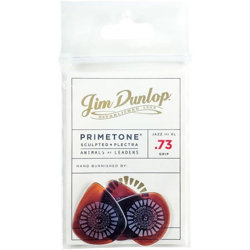 Jim Dunlop AALP01 Animals As Leaders Primetone 3'lü Paket Pena (0.73 mm)