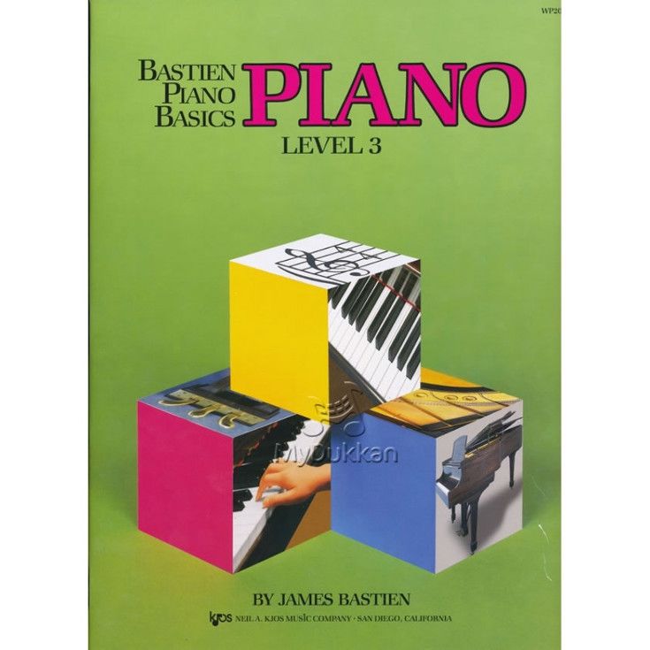 Bastien Piano Basics Level 3 Piyano Eğitim Seti
