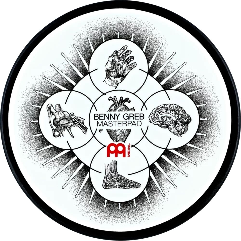 Meinl MPP-6-BG Benny Greb Masterpad 6'' Çalışma Pedi