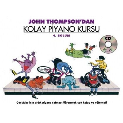 Porte John Thompson Kolay Piyano Kursu 4