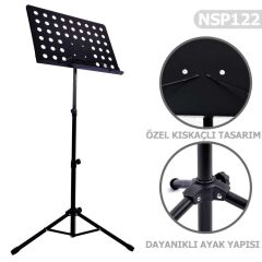 Nota Sehpası Profesyonel Metal (NSP122)