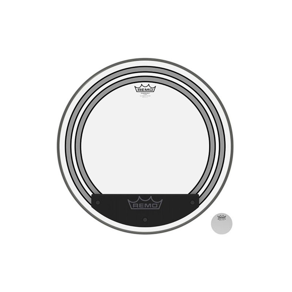 REMO POWERSONIC® CLEAR 20 inç Kick Derisi